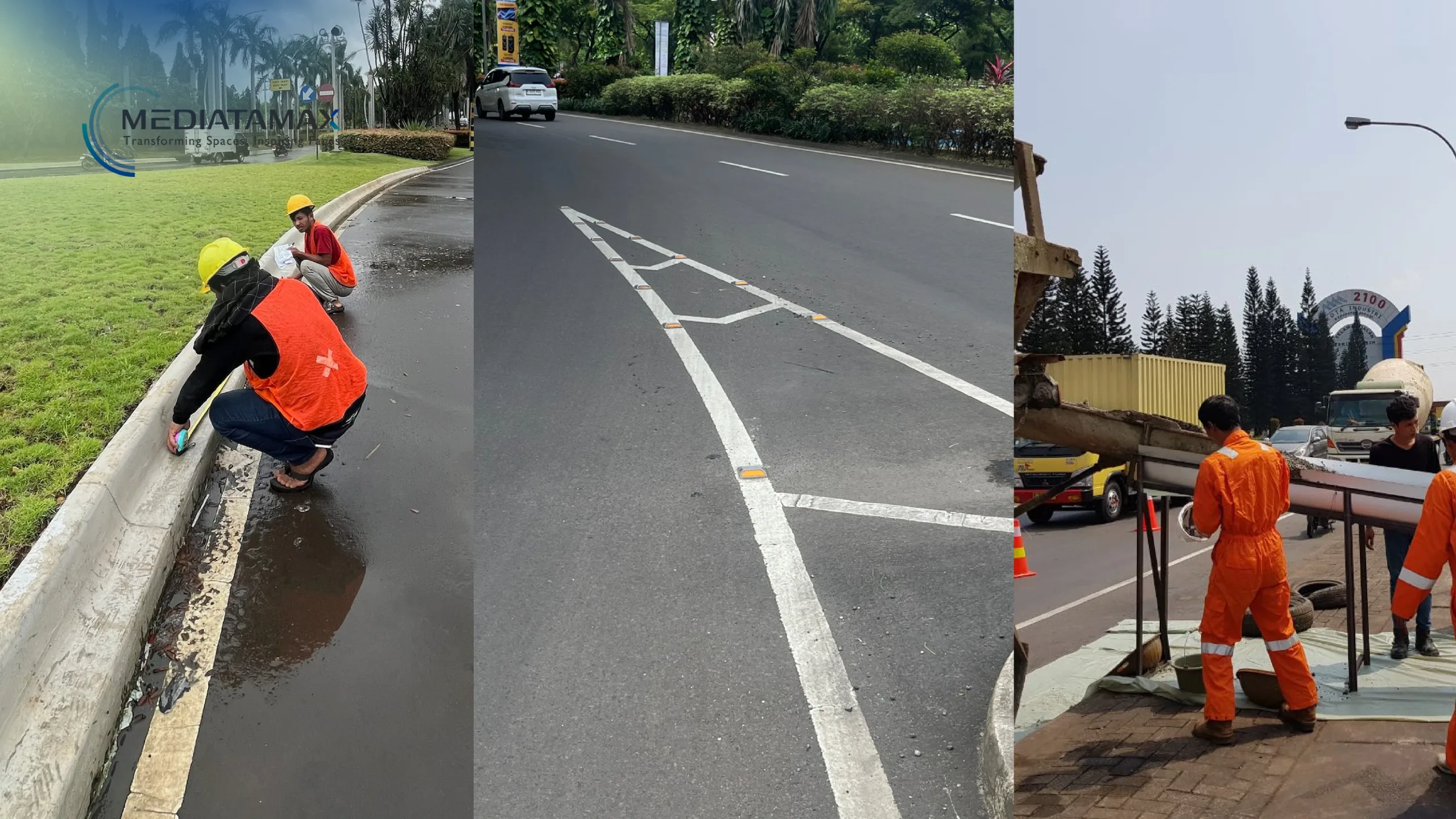 jasa marka jalan kawasan industri